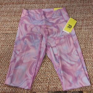 2 PAIRS All In Motion High Rise Girls Leggings New With Tags